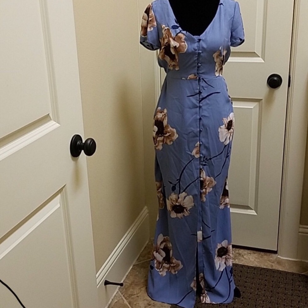 Floral maxi dress